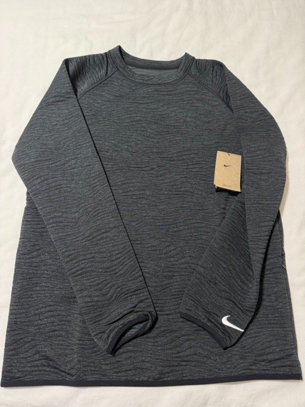 Nike Golf Dri-FIT Long Sleeve Top Men’s Medium NWT Black
